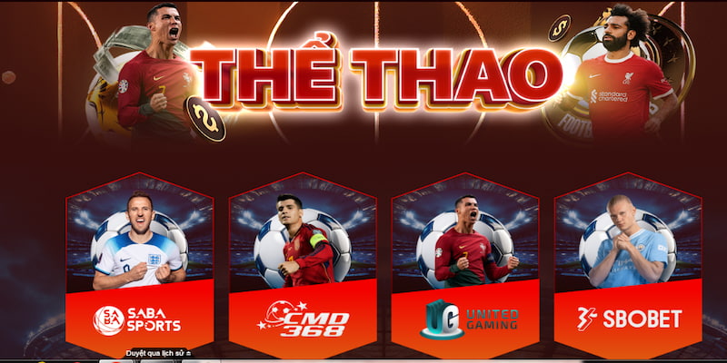 Sản phẩm Thể Thao trên trang game chất lượng