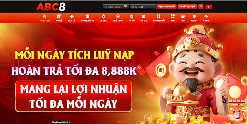 ABC8 là địa điểm cá cược đẳng cấp ở làng Gambling