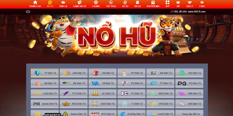 Quay hũ săn Jackpot khủng tại ABC8